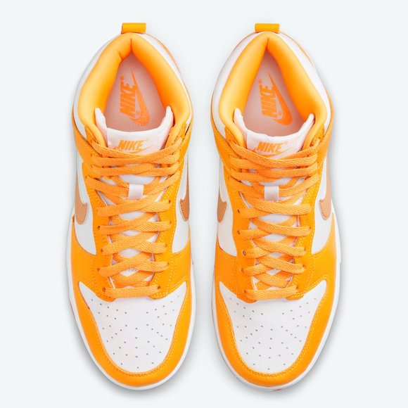 Nike Dunk High University Gold Womens Size 9.5 DQ4691-700 IN HAND READY … - Picture 5 of 10